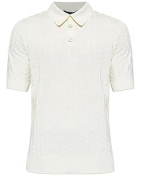 Dolce & Gabbana - Dolce & Gabbana Polo Neck Jumper S/S - Lyst