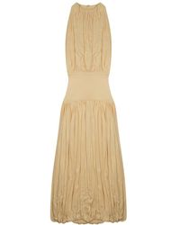 TOTEME - Abito Drappeggiato - Lyst