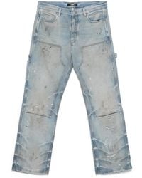 Amiri - Jeans With A Distressed Effect - Lyst