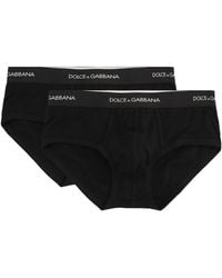Dolce & Gabbana - Dolce & Gabbana Stretch Jersey Regular-Fit Brando Briefs 2-Pack - Lyst