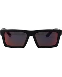 Prada Linea Rossa - Matte Injectate Sunglasses - Lyst