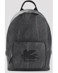 Etro - Cotton Arnica Backpack - Lyst