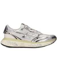Premiata - Leather Mix Sneaker - Lyst