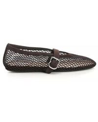 Alaïa - Alaia Mesh Ballerinas - Lyst