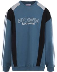 Martine Rose - Agean Cotton Panelled Sweatshirt - Lyst