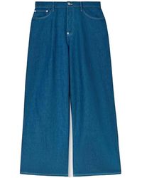 KENZO - Rinse Denim Trousers - Lyst