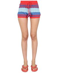 Gallo - Striped Pattern Shorts - Lyst