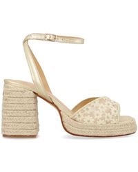 Castañer - Castañer Goat Leather Heels - Lyst