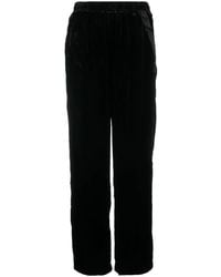 Gold Hawk - Velvet Wide-Leg Trousers - Lyst