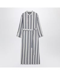 Max Mara - Striped Shirt Dress - Lyst