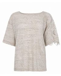 D.exterior - Shell Wool Tee Shirt - Lyst