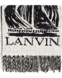 Lanvin - Fluffy Mere Et L'Enfant Scarf - Lyst