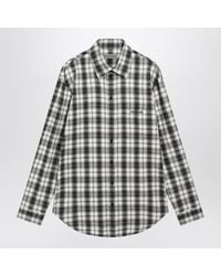 Balenciaga - Regular-Fit Checked Cotton Flannel Shirt - Lyst