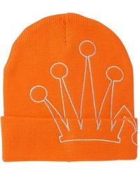 Stussy - Cuff Crown Embroidered Ribbed Beanie - Lyst