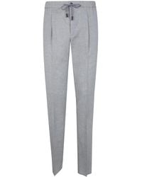 Incotex - Elastic Coulisse Waist Chino Trousers - Lyst