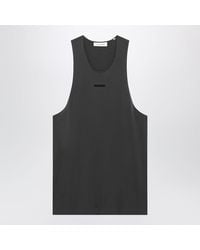 Fear Of God - Essential Iron Cotton Tank Top - Lyst