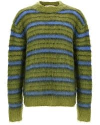 Marni - Brushed Mohair Sweater - Lyst