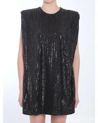 Golden Goose - Mini Sequined Dress - Lyst