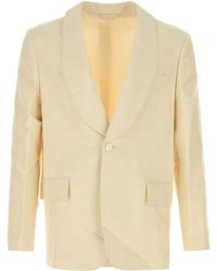 Bode - Shawl Lapel Blazer - Lyst