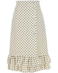 Valentino Garavani - Viscose Skirt - Lyst