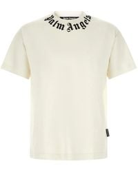 Palm Angels - 'Neck Logo' T-Shirt - Lyst