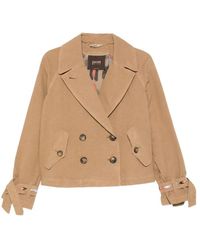 Bazar Deluxe - Short Double-Breasted Jacket - Lyst