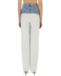 Moschino - Twocolour Jeans - Lyst