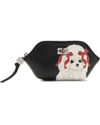 Ganni - Recycled Leather Wallet - Lyst