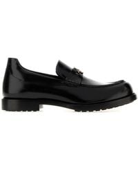 Balenciaga - Loafers With Curved Sole - Lyst