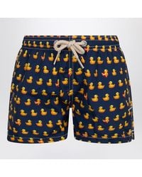 Mc2 Saint Barth - Jean Lighting Swimsuit With Ducklings - Lyst