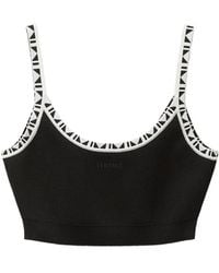 Versace - Nylon Polyester Viscose Top - Lyst