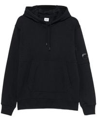 C.P. Company - C.P.Company Diagonal Raised Fleece Hooded Lens Sweatshirt - Lyst
