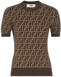 Fendi - Ff Pattern Top - Lyst