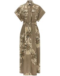 Brunello Cucinelli - Chemisier Dress - Lyst