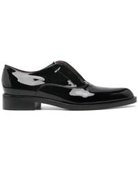 Gianvito Rossi - Baxeter Lace-Up Patent Leather - Lyst