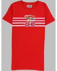 Moschino - Vestito Maniche Corte - Lyst