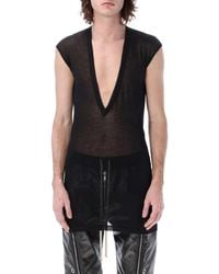 Rick Owens - Dylan T With Deep V Neck - Lyst