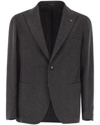 Tagliatore - Cashmere And Silk Jacket - Lyst