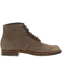 Alden - Suede Lace-Up Boot - Lyst