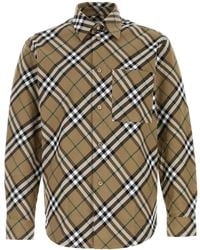 Burberry - Classic Check Button-Up Shirt For - Lyst