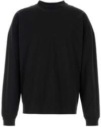 The Row - Mock Collar T-Shirts - Lyst