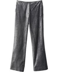 forte_forte - Stone Stretch Velvet Flare Pants - Lyst