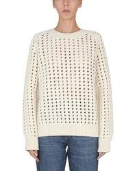 Bottega Veneta - Maglia Traforata - Lyst