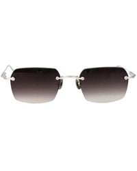 Matsuda - Brushed Gradient Metal Sunglasses - Lyst