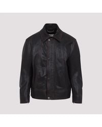 Golden Goose - "Journey M's" Bomber Jacket Prince Nappa Leather - Lyst