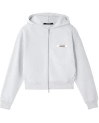 Jacquemus - "Le Hoodie Gros Grain" Hoodie Sweatshirt - Lyst