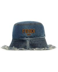 Fendi - Denim Hat - Lyst