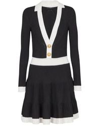 Balmain - Knitted Dresses - Lyst
