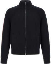 Gucci - Web Ribbon Knitted Jacket - Lyst