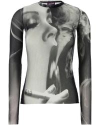 Jean Paul Gaultier - Tulle Top - Lyst